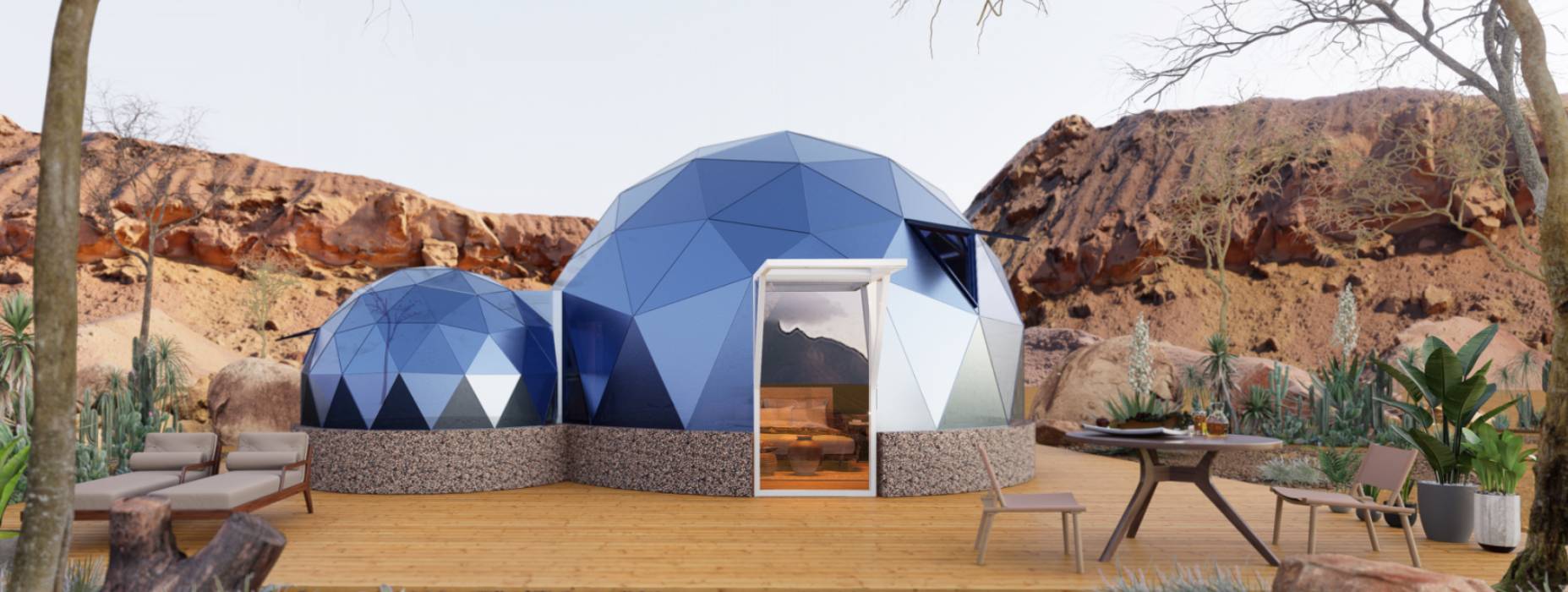 社旗县球形智能光伏玻璃星空房